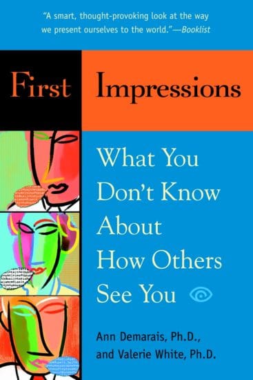 First impressions book cover ann demarais.