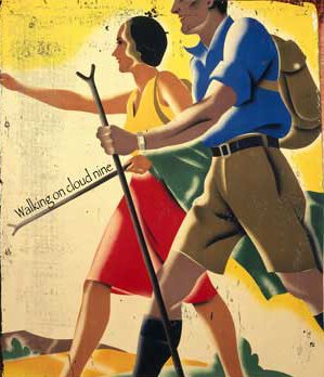 couplehiking_d A couple going for hiking panting.