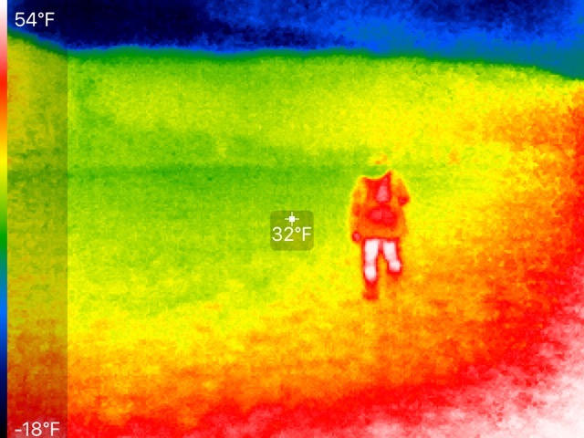 Infrared searching.