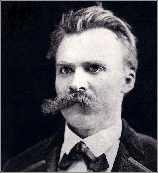 Frederic Nietzsche Friedrich Nietzsche's portrait showing mustache.