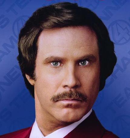 Ron Burgandy Ron Burgundy's portrait.