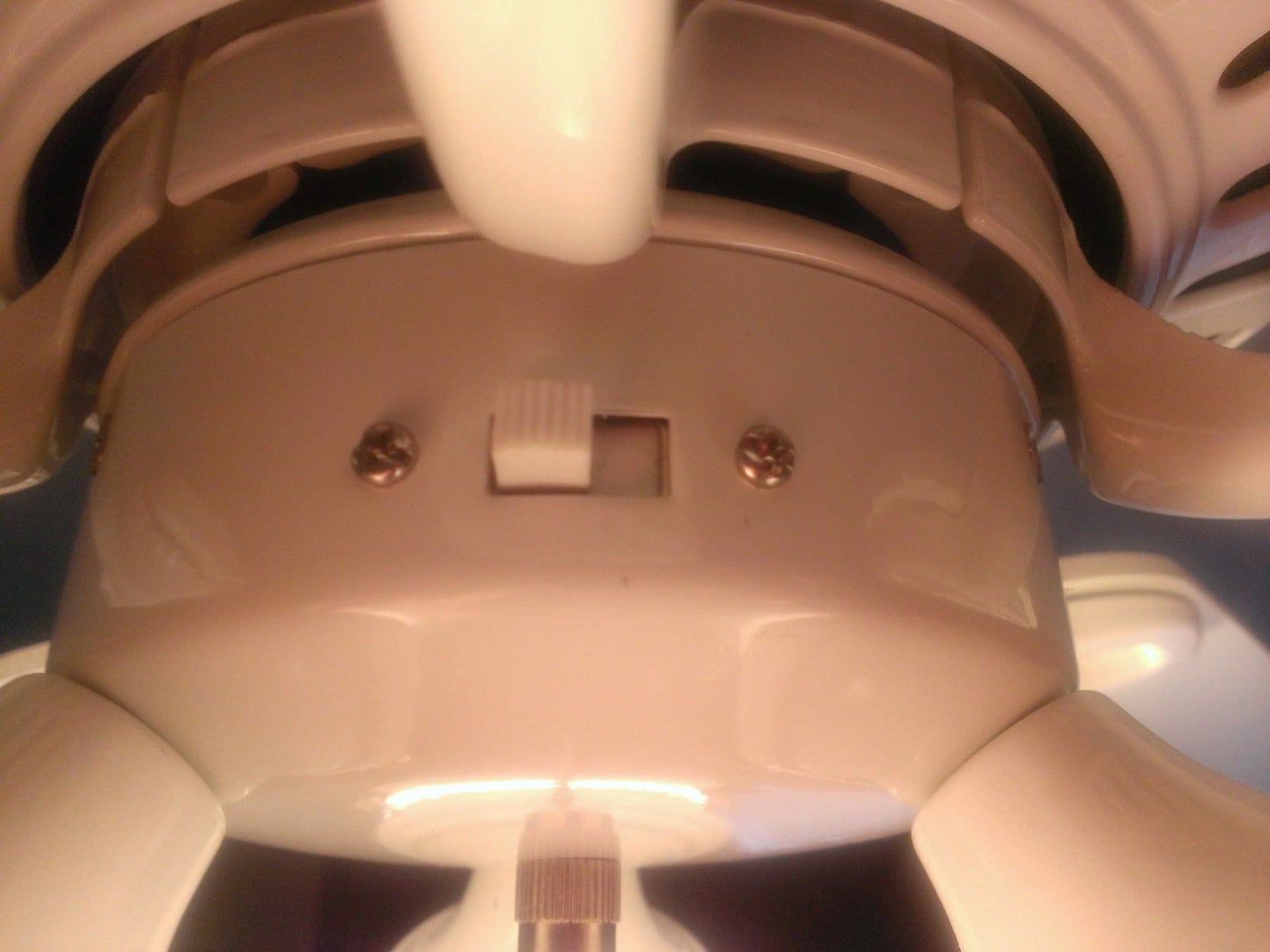 Reverse switch on ceiling Fan.