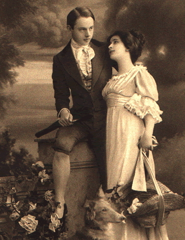 victorian couple Victorian couple 1800s vintage portrait.