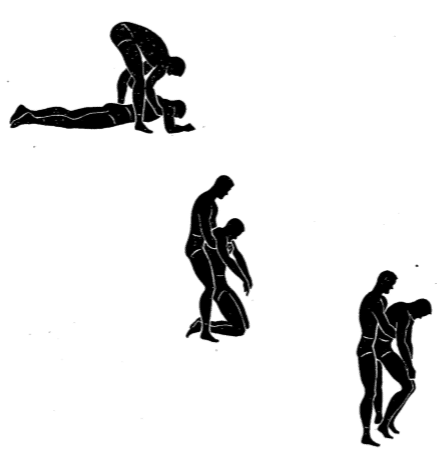 Army physical training Gorilla crawl carry 2b.