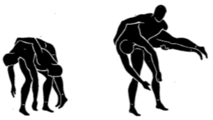 Army physical training Gorilla Cross carry.