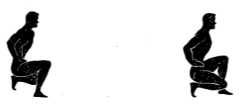 Army physical training Gorilla Duck Waddle.