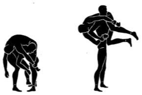 Army physical training Gorilla Firemen carry.