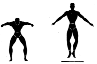 Army physical training Gorilla Heel click jump.