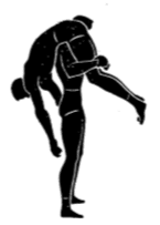 Army physical training Gorilla single shoulder.