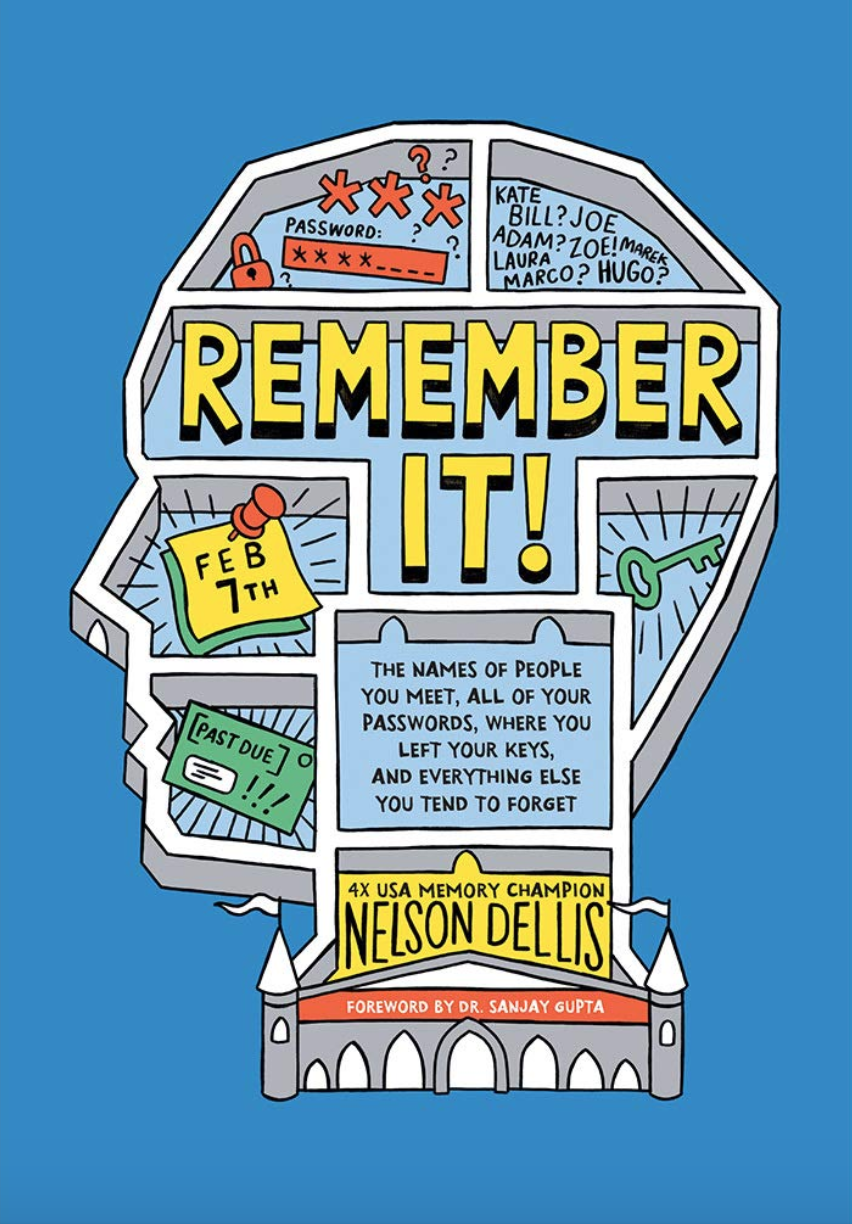 "Remember It" book cover nelson dellis.